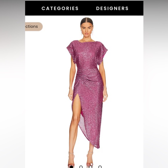 Special Occasion Dress” in the mood for love” pompadour pink never worn